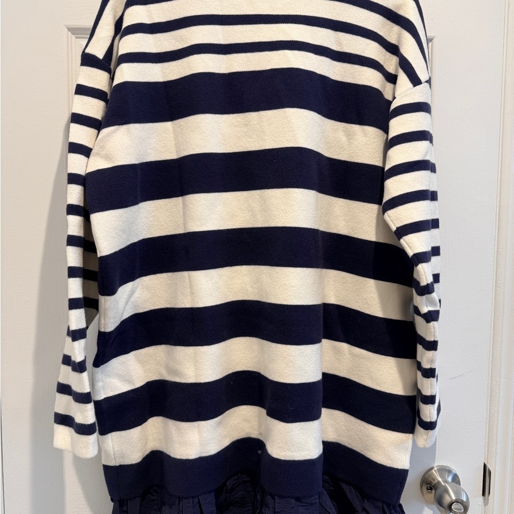 NWT Anthropologie Maeve Size Large Twofer Polo Mini Sweater Dress MSRP $188 - Picture 6 of 11
